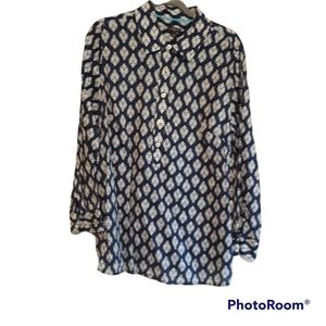 Talbots plus blouse